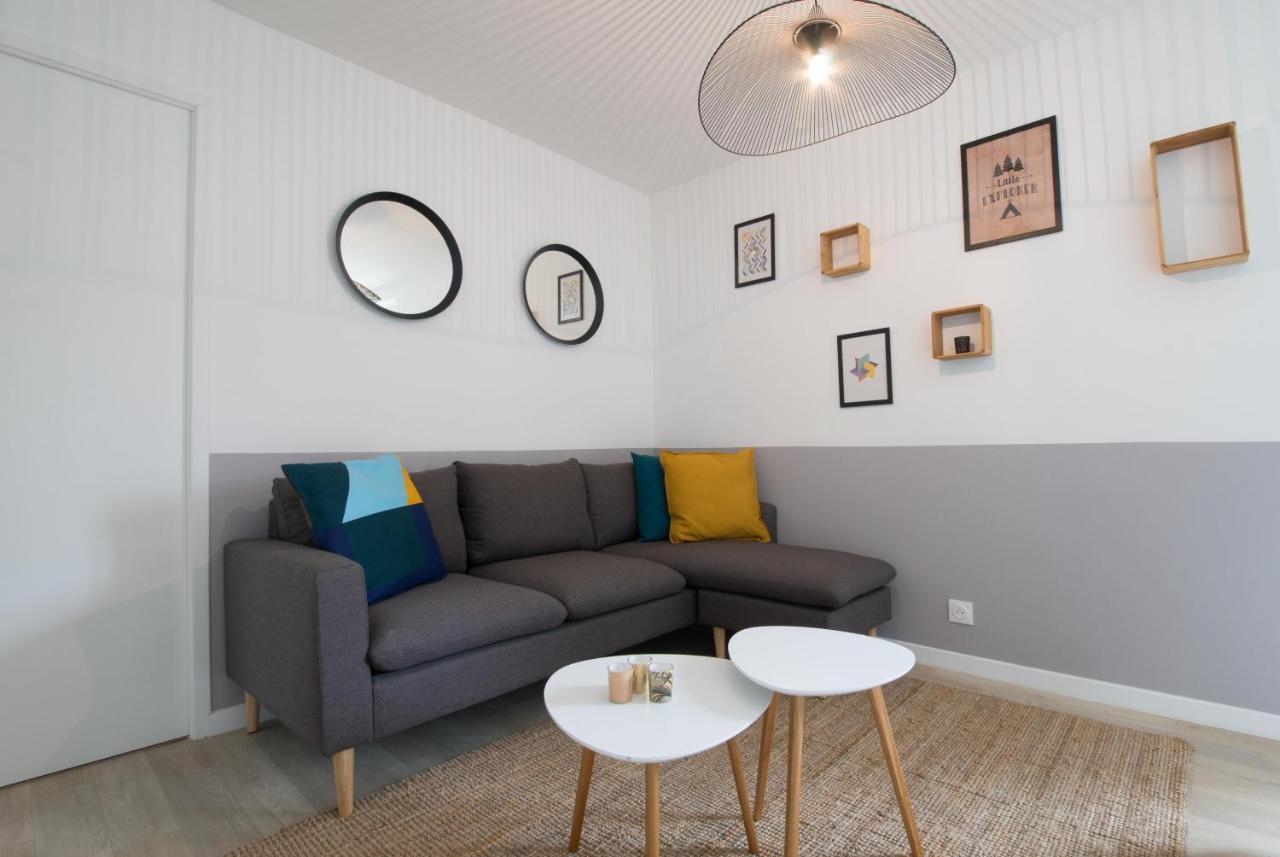 Appartement 3 Chambres - Parking - Wifi - Buanderie - Jardin Breszt Kültér fotó