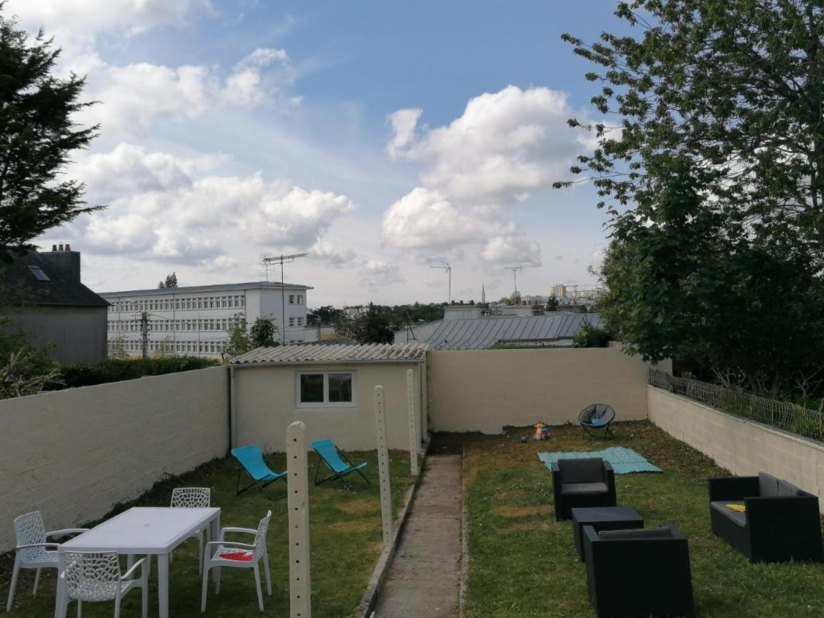 Appartement 3 Chambres - Parking - Wifi - Buanderie - Jardin Breszt Kültér fotó